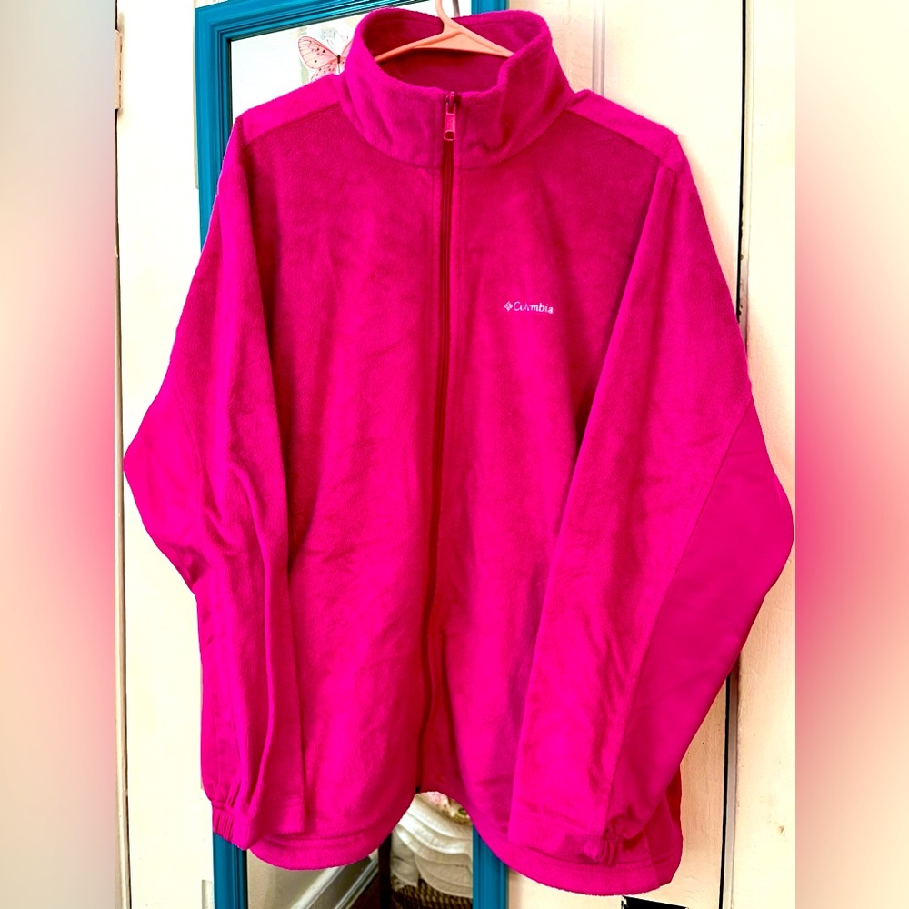 Columbia women's Outdoor Tracks full zip fleece jacket